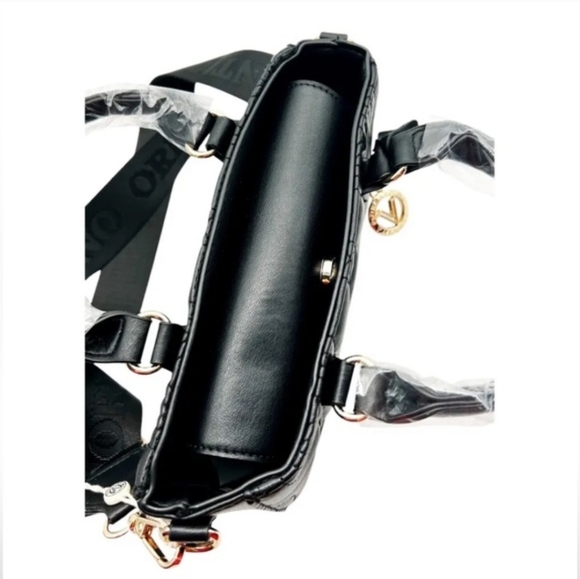 Valentino Orlandi Black Quilted Satchel 💥 - Picture 11 of 12